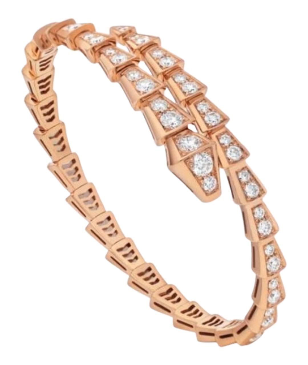 BVLGARI Золотой браслет из розового золота, фото 1