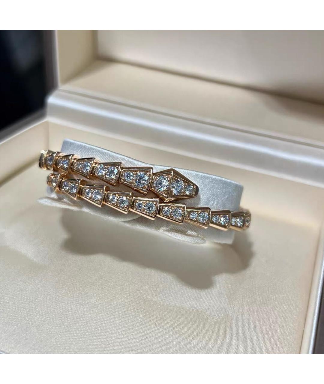 BVLGARI Золотой браслет из розового золота, фото 3
