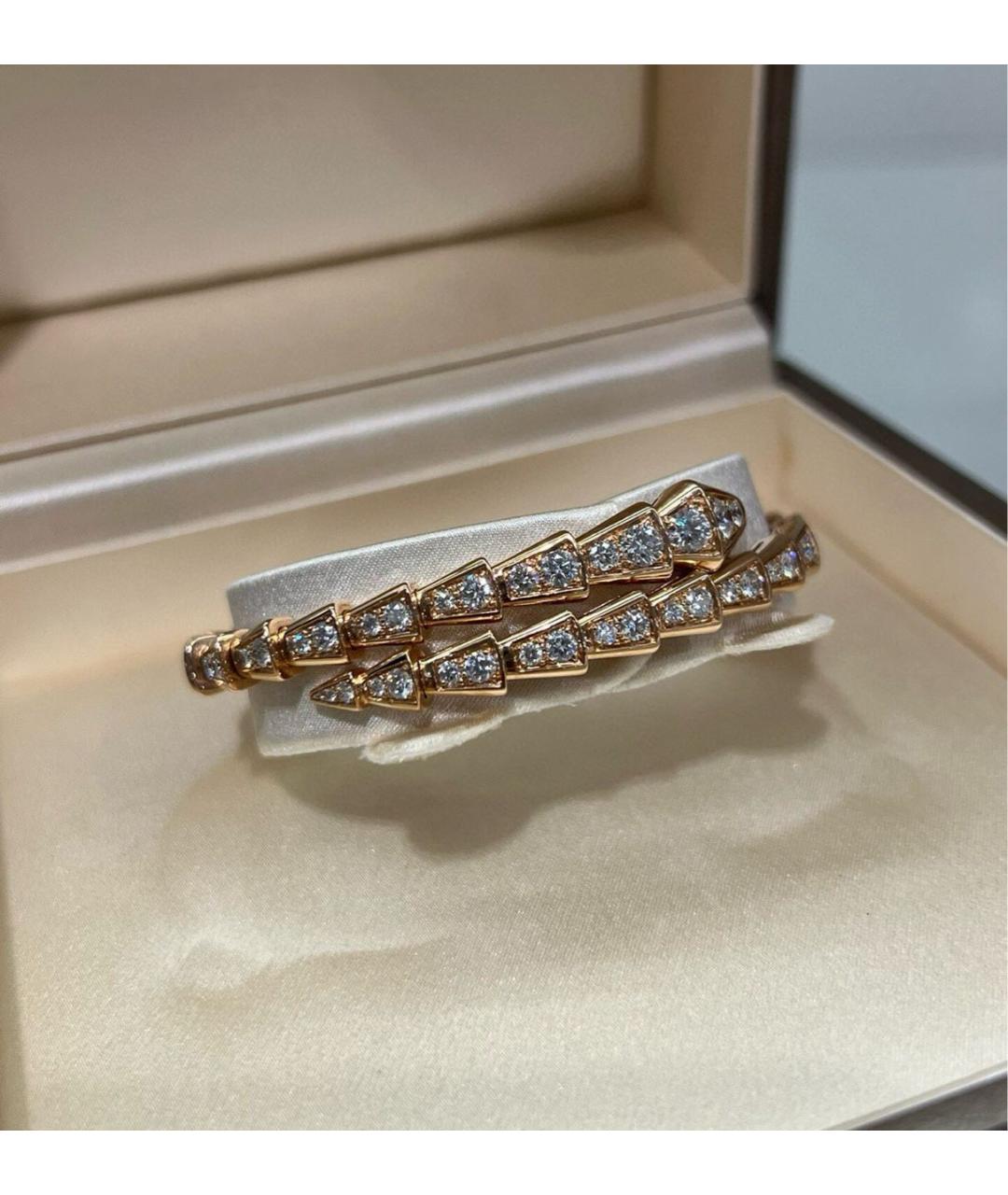 BVLGARI Золотой браслет из розового золота, фото 4