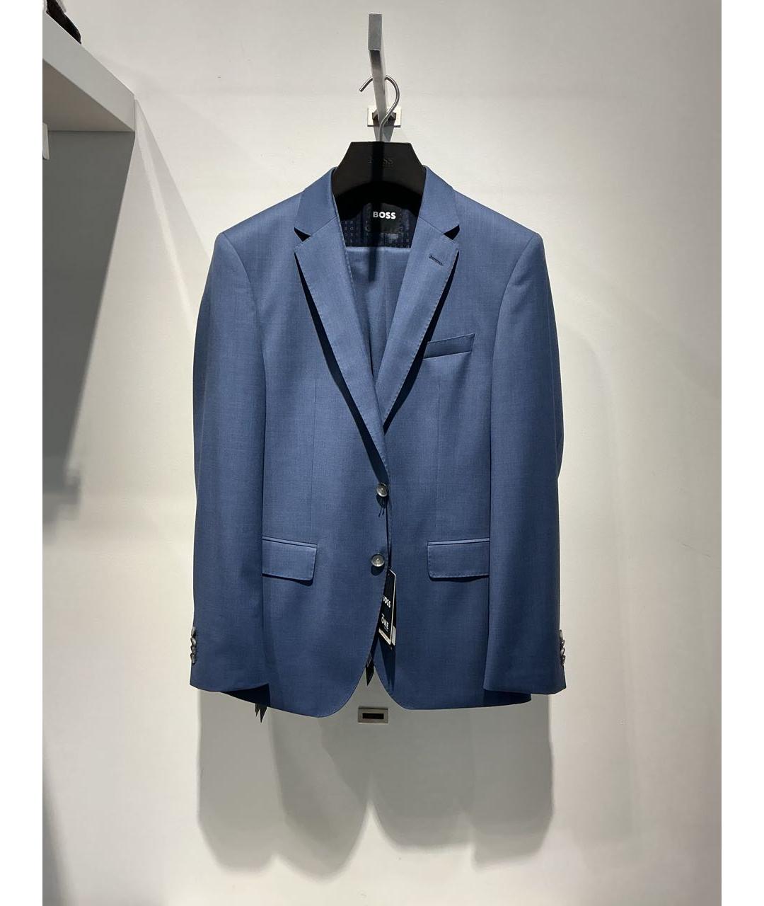 HUGO BOSS Синий классический костюм, фото 5