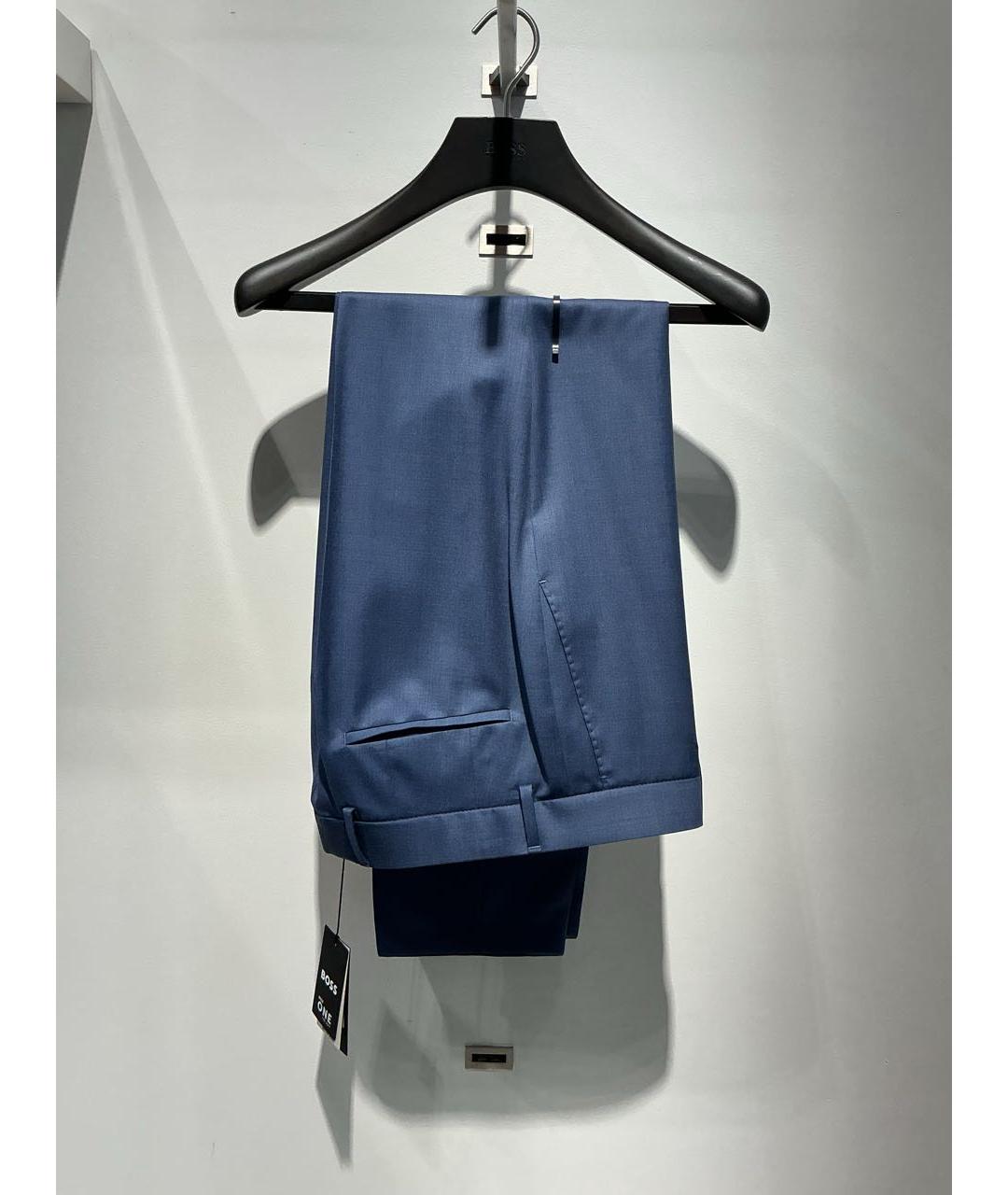 HUGO BOSS Синий классический костюм, фото 2