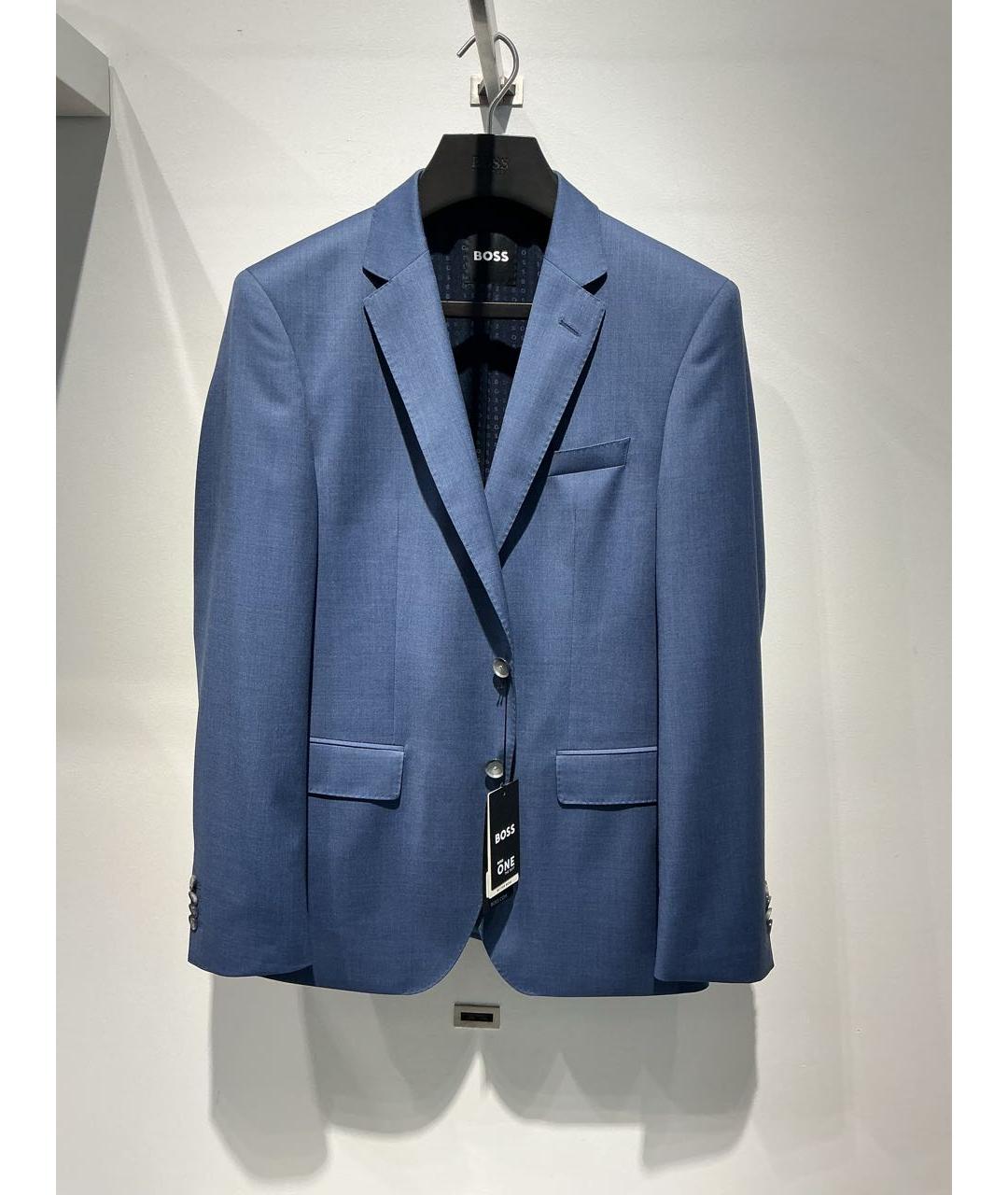 HUGO BOSS Синий классический костюм, фото 3