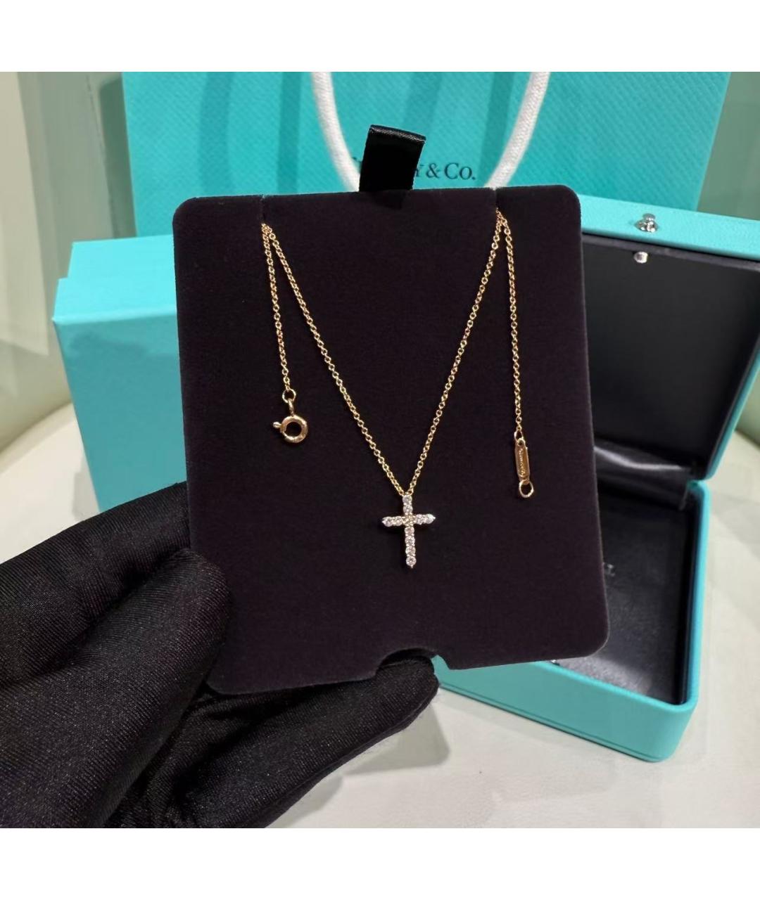 TIFFANY&CO Золотое колье из розового золота, фото 2