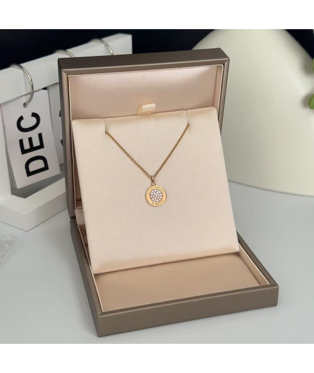 BVLGARI Золотое колье из розового золота, фото 4