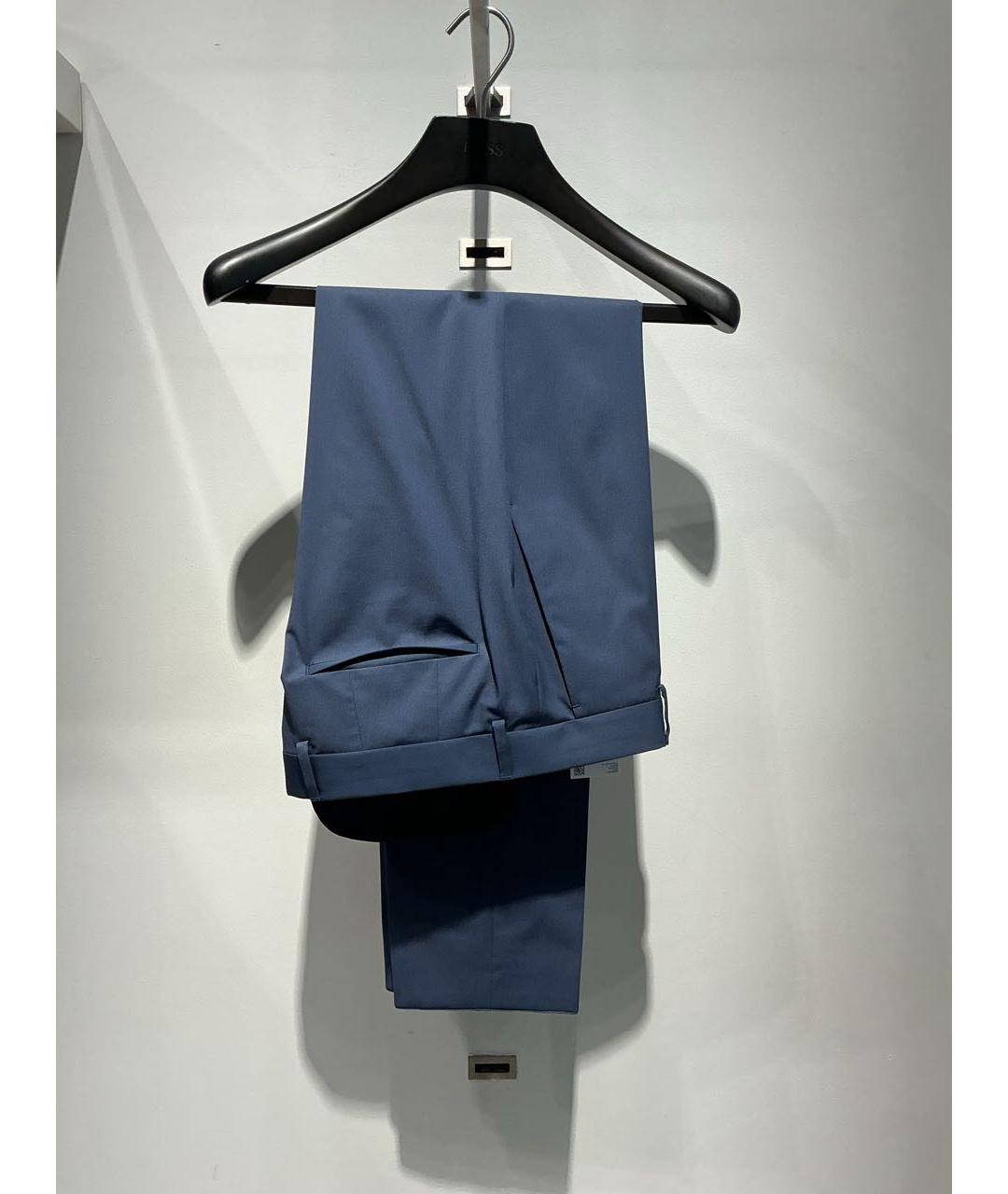 HUGO BOSS Синий классический костюм, фото 2