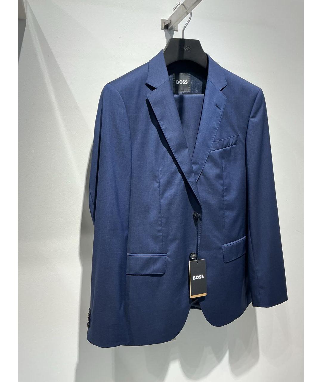 HUGO BOSS Синий классический костюм, фото 3