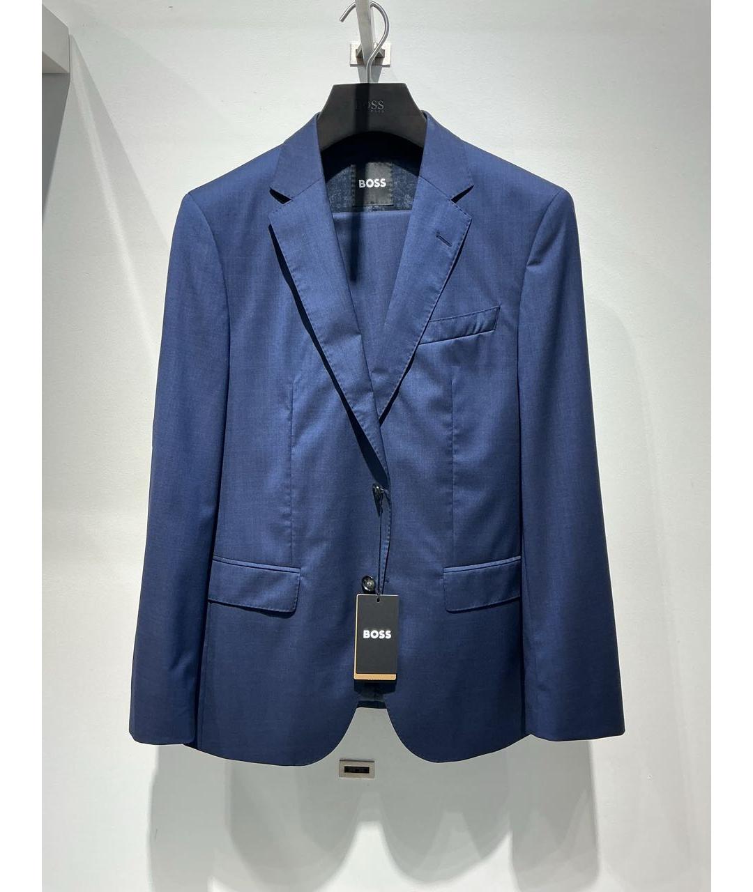HUGO BOSS Синий классический костюм, фото 4