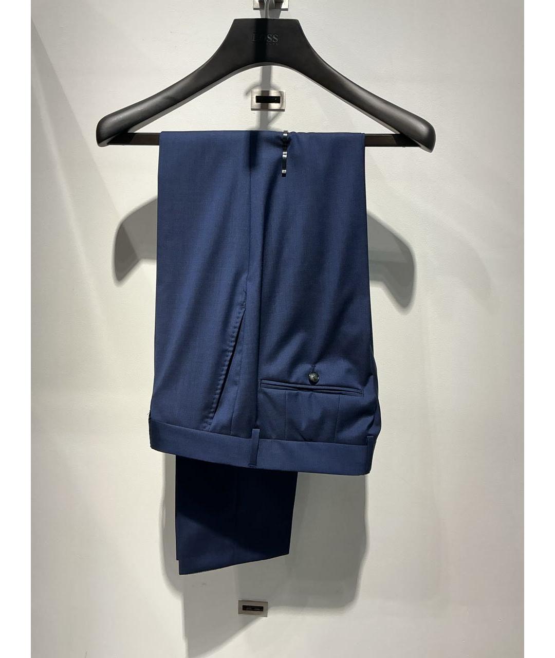 HUGO BOSS Синий классический костюм, фото 2
