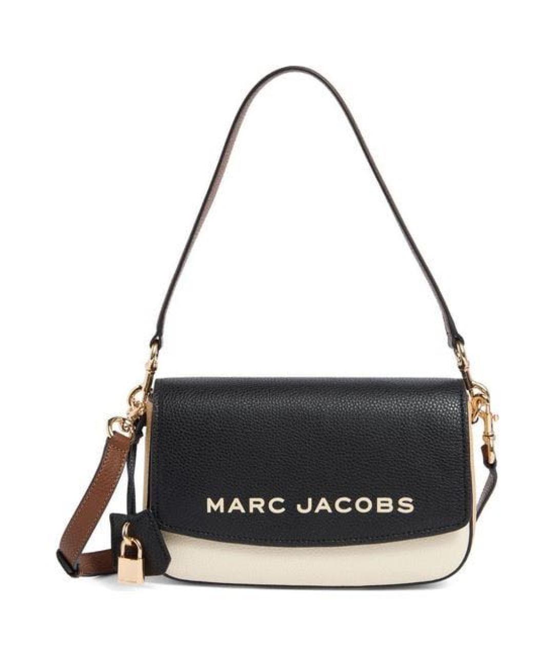 MARC JACOBS Белая кожаная сумка через плечо, фото 9