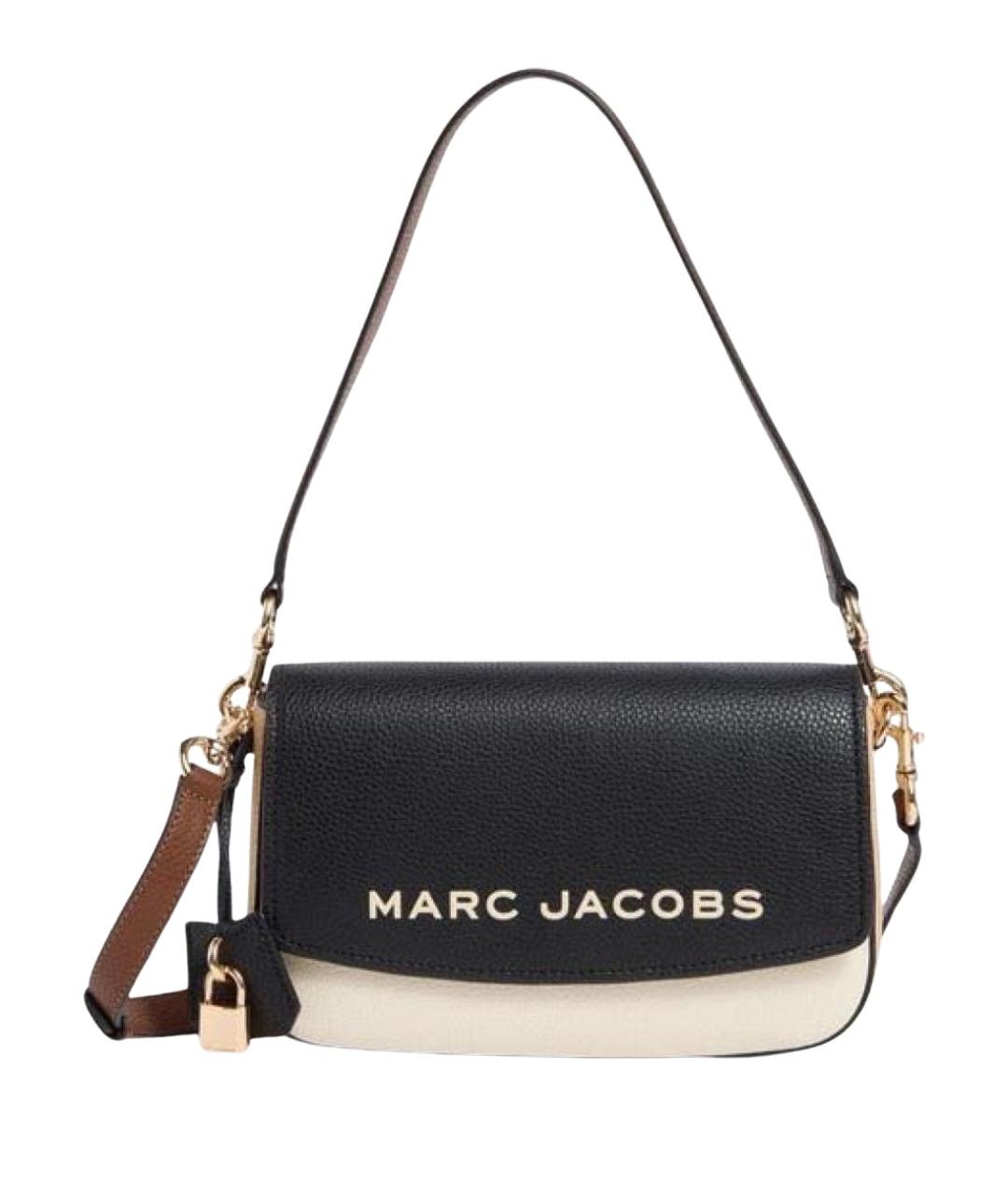 MARC JACOBS Белая кожаная сумка через плечо, фото 1