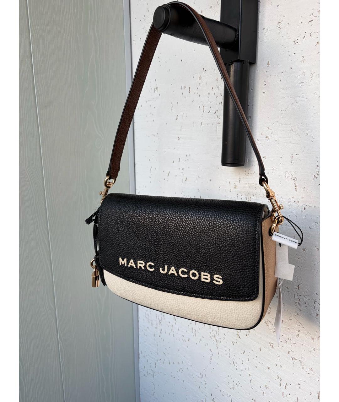 MARC JACOBS Белая кожаная сумка через плечо, фото 5