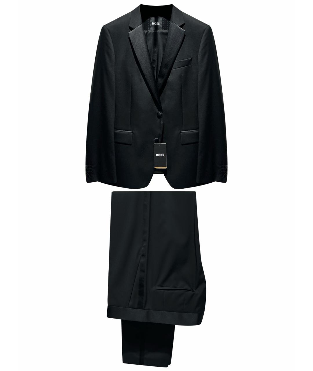 HUGO BOSS Черный классический костюм, фото 1