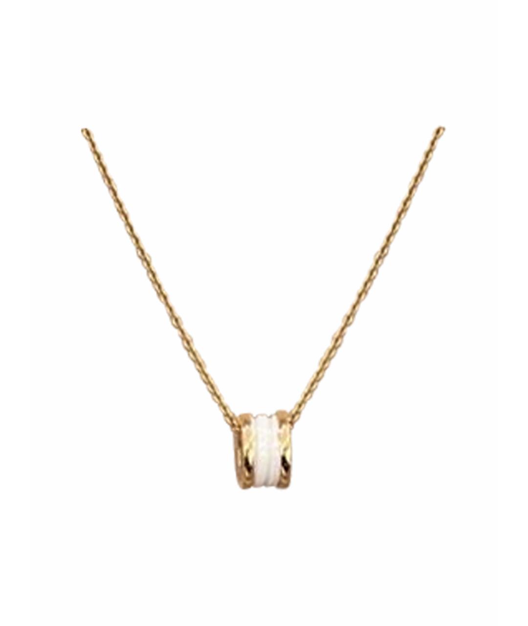 BVLGARI Золотое колье из розового золота, фото 1