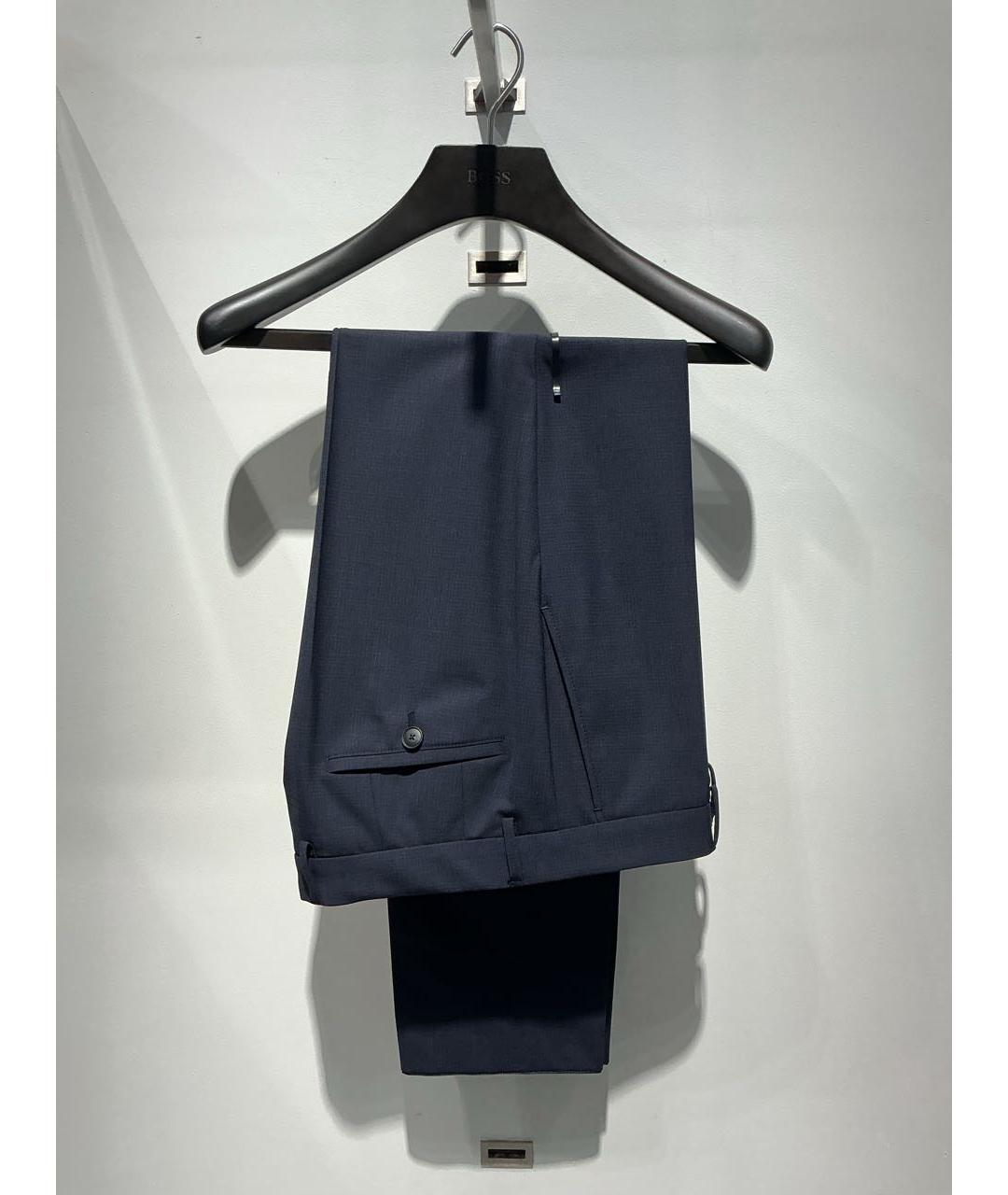 HUGO BOSS Темно-синий классический костюм, фото 2