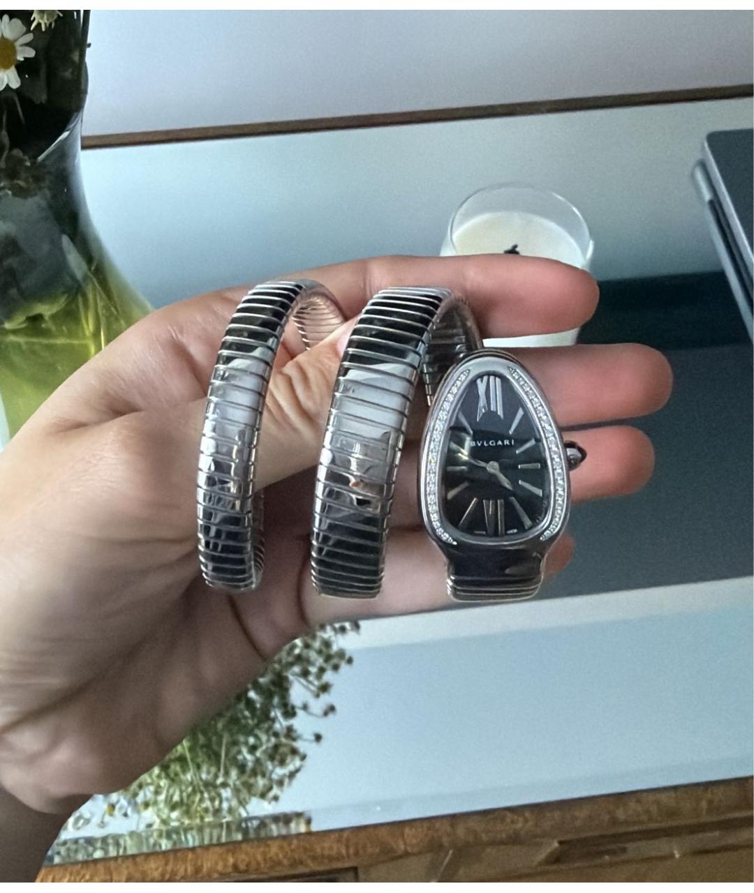 BVLGARI Серебряные часы, фото 5
