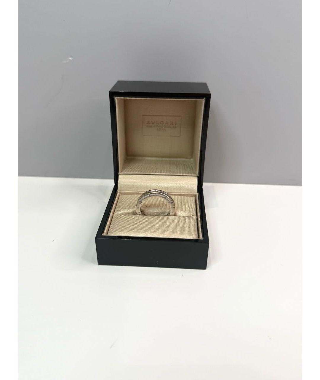 BVLGARI Серебряное кольцо из белого золота, фото 5