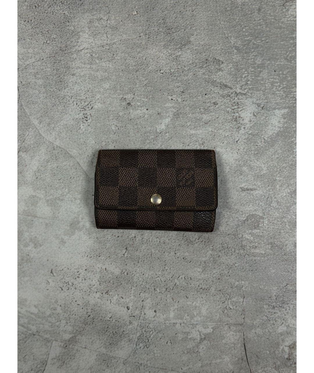 LOUIS VUITTON Коричневая ключница, фото 9