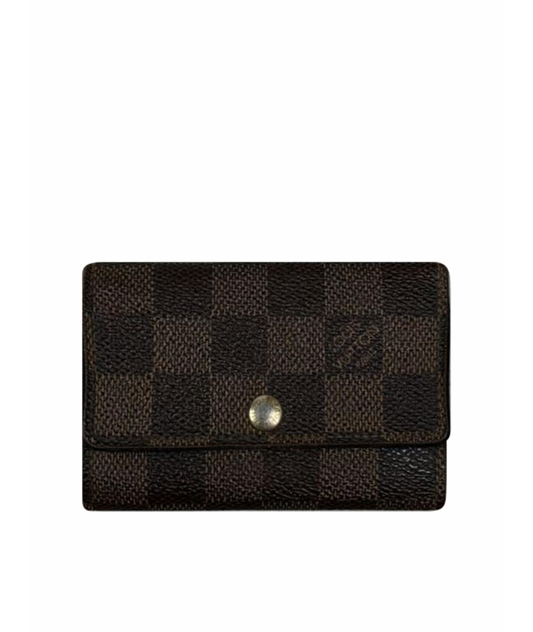 LOUIS VUITTON Коричневая ключница, фото 1