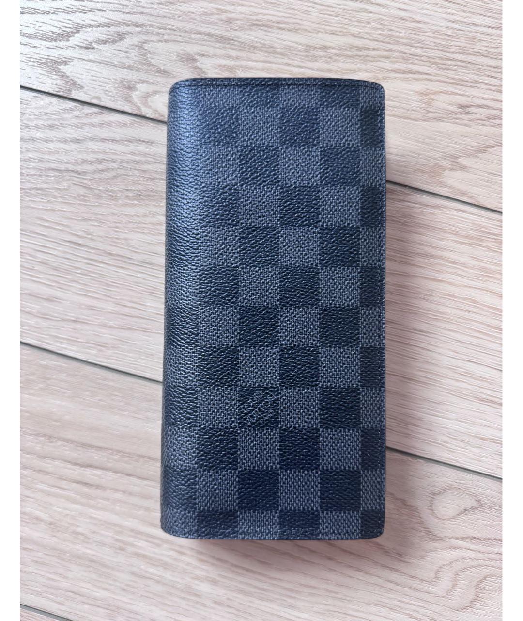 LOUIS VUITTON Черный кошелек, фото 9