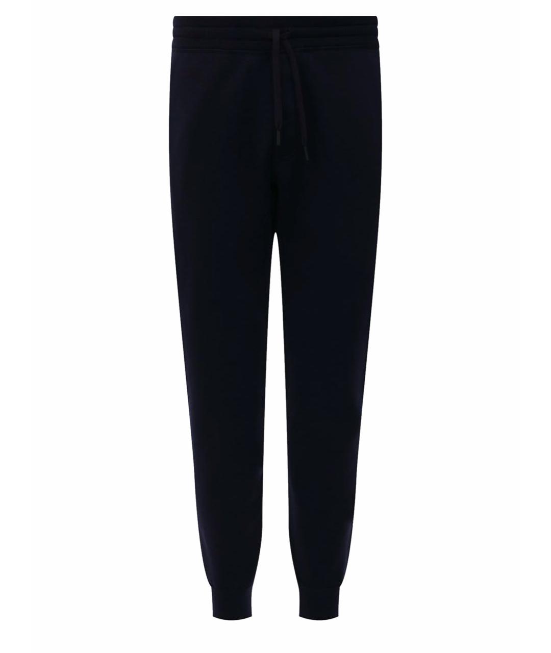 TOM FORD Черные хлопковые повседневные брюки, фото 1