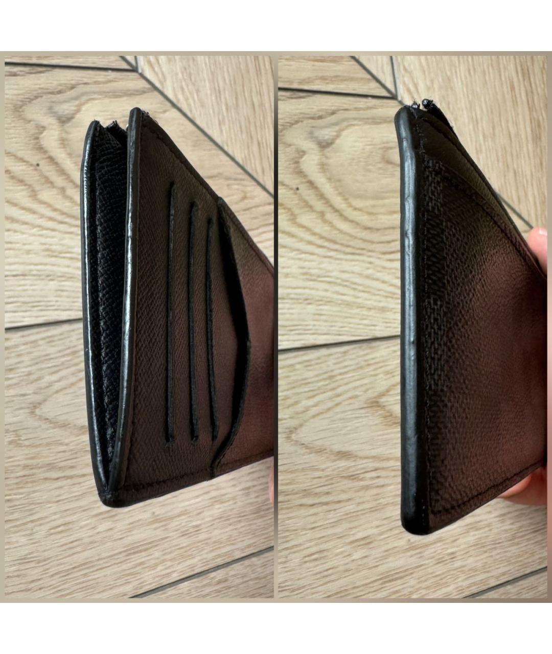 LOUIS VUITTON Черный кардхолдер, фото 8