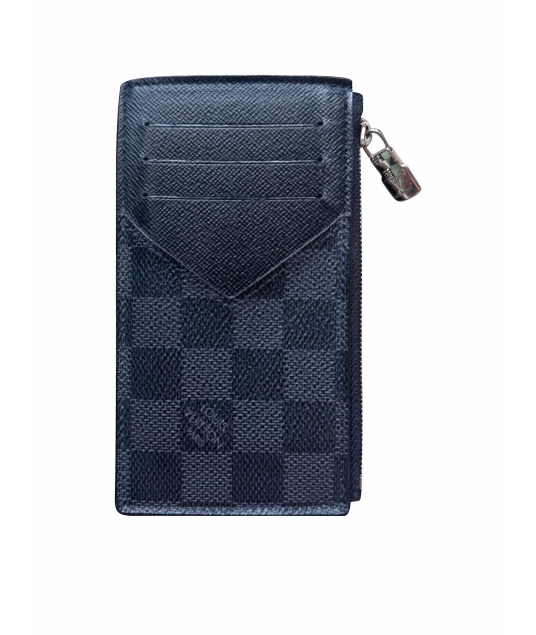 LOUIS VUITTON Черный кардхолдер, фото 1