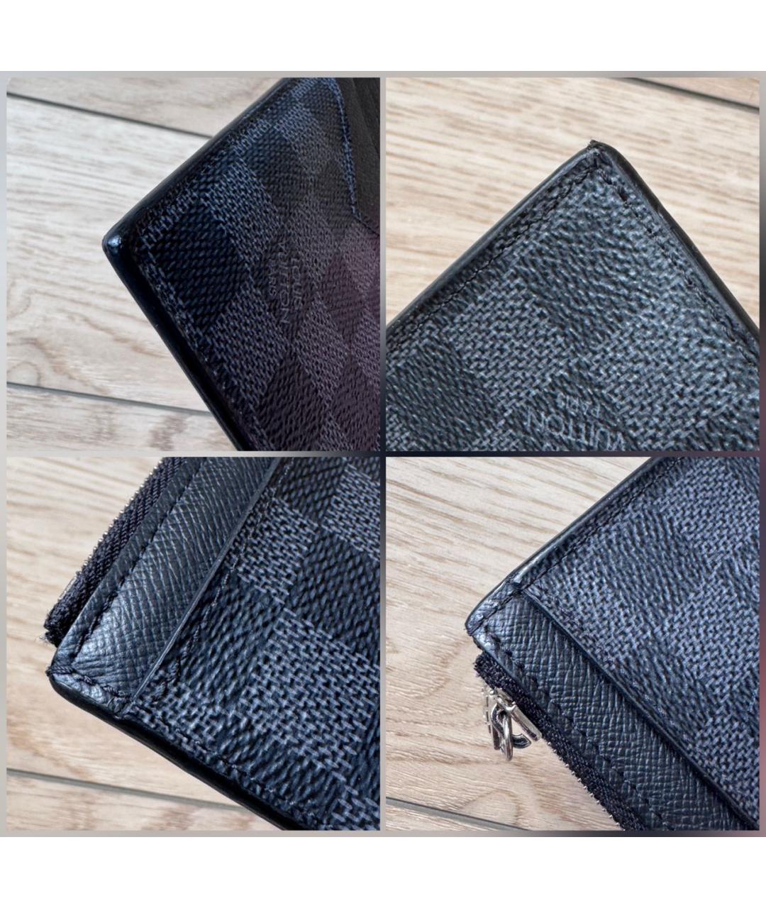 LOUIS VUITTON Черный кардхолдер, фото 7