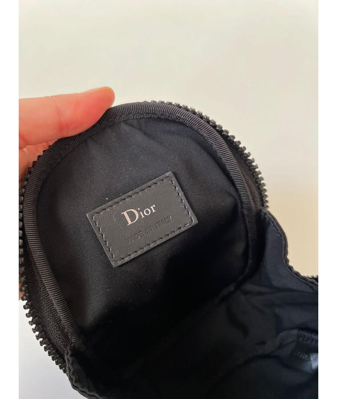 CHRISTIAN DIOR Черная барсетка, фото 6