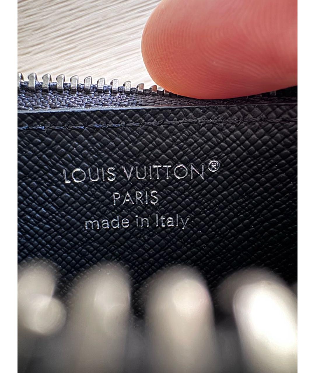 LOUIS VUITTON Черный кардхолдер, фото 8