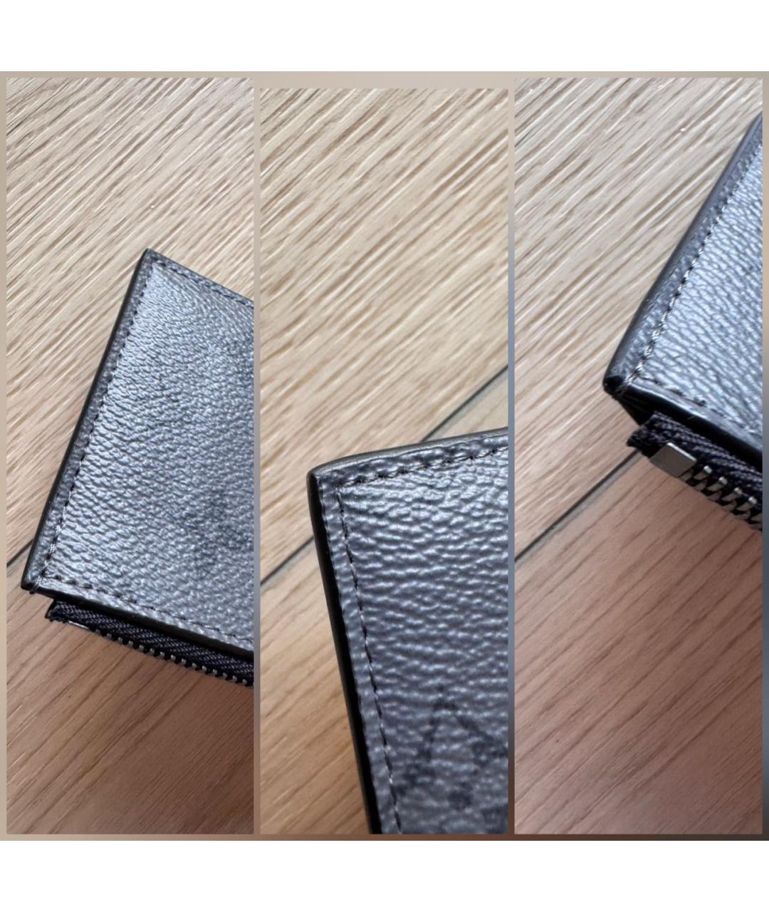 LOUIS VUITTON Черный кардхолдер, фото 7