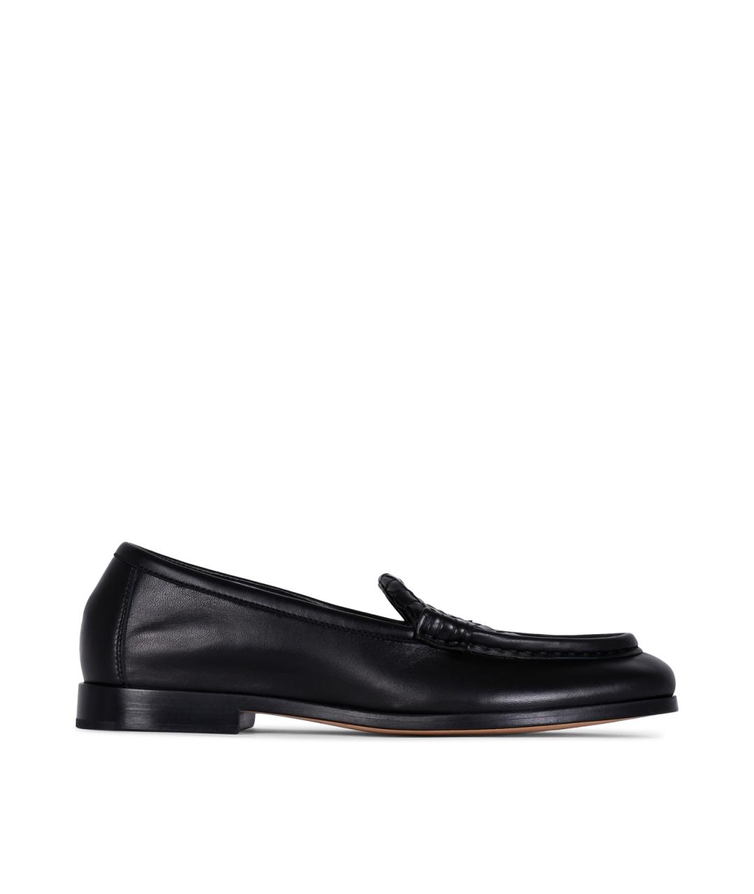 BOTTEGA VENETA Черные лоферы, фото 1