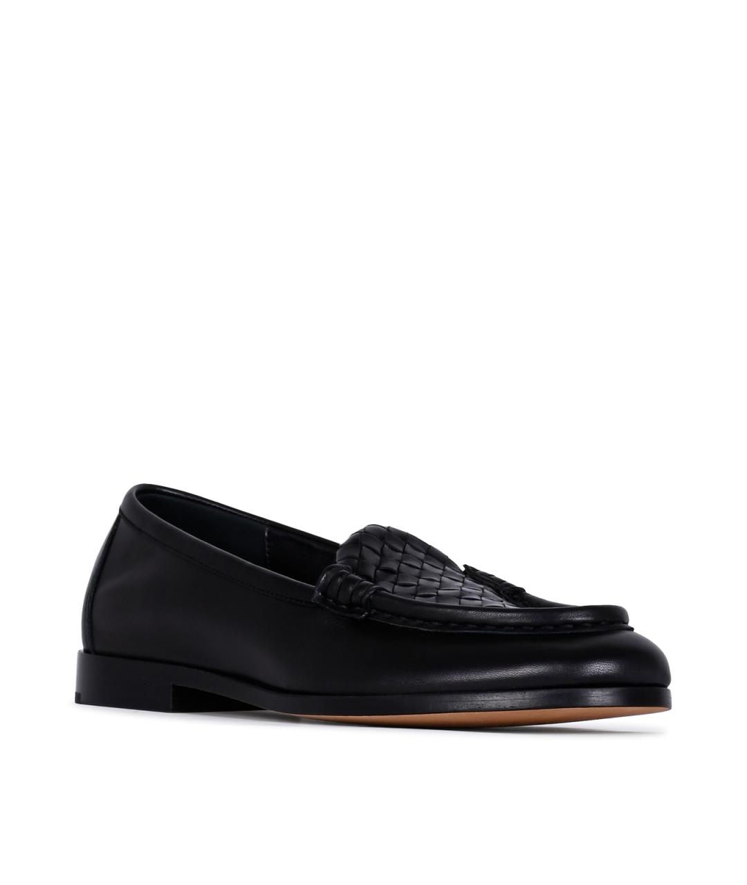 BOTTEGA VENETA Черные лоферы, фото 2