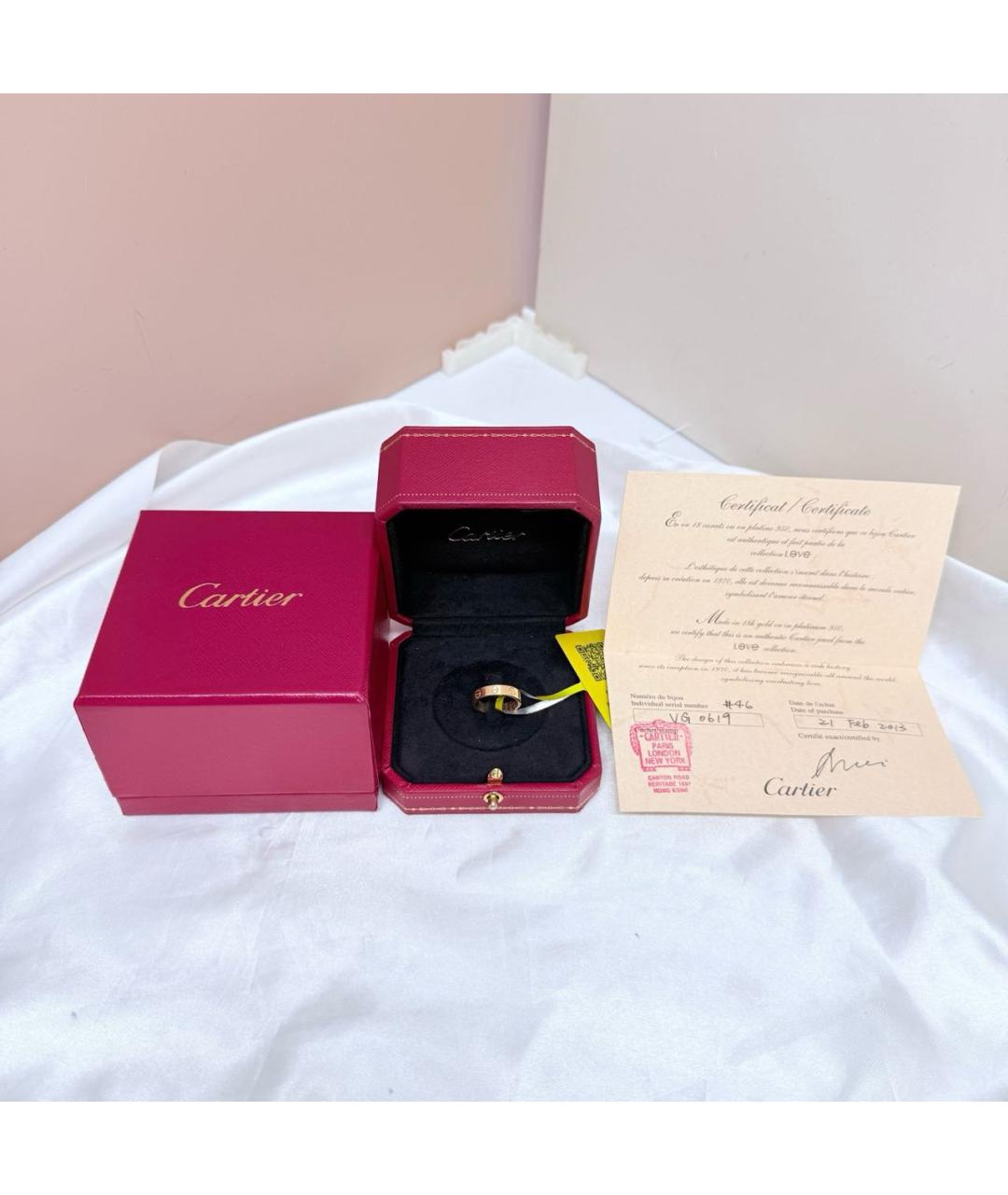 CARTIER Золотое кольцо из желтого золота, фото 4