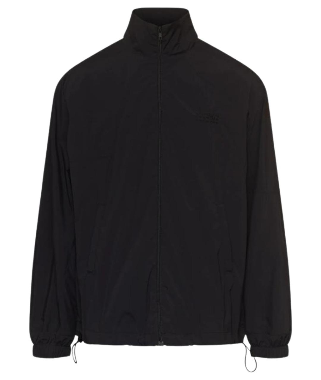 MM6 MAISON MARGIELA Черная полиамидовая куртка, фото 1
