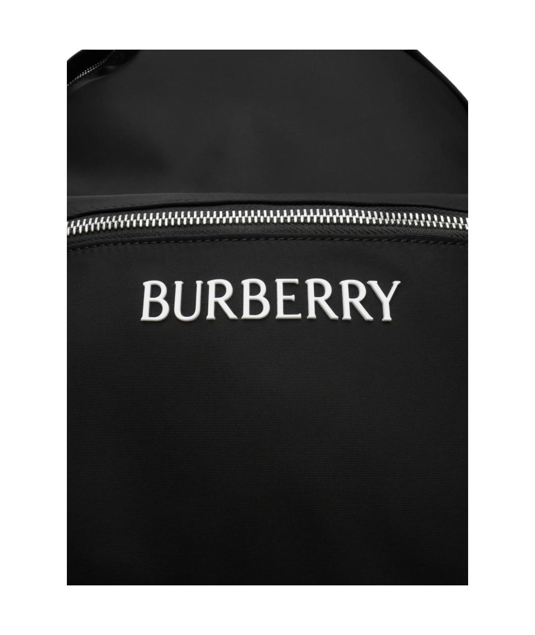 BURBERRY Черный тканевый рюкзак, фото 2