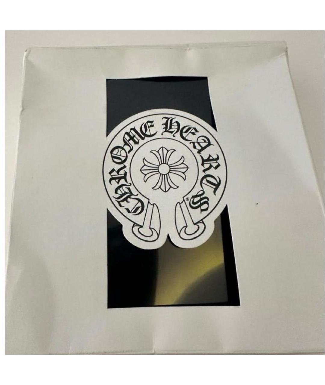 CHROME HEARTS Черные хлопко-эластановые леггинсы и велосипедки, фото 5