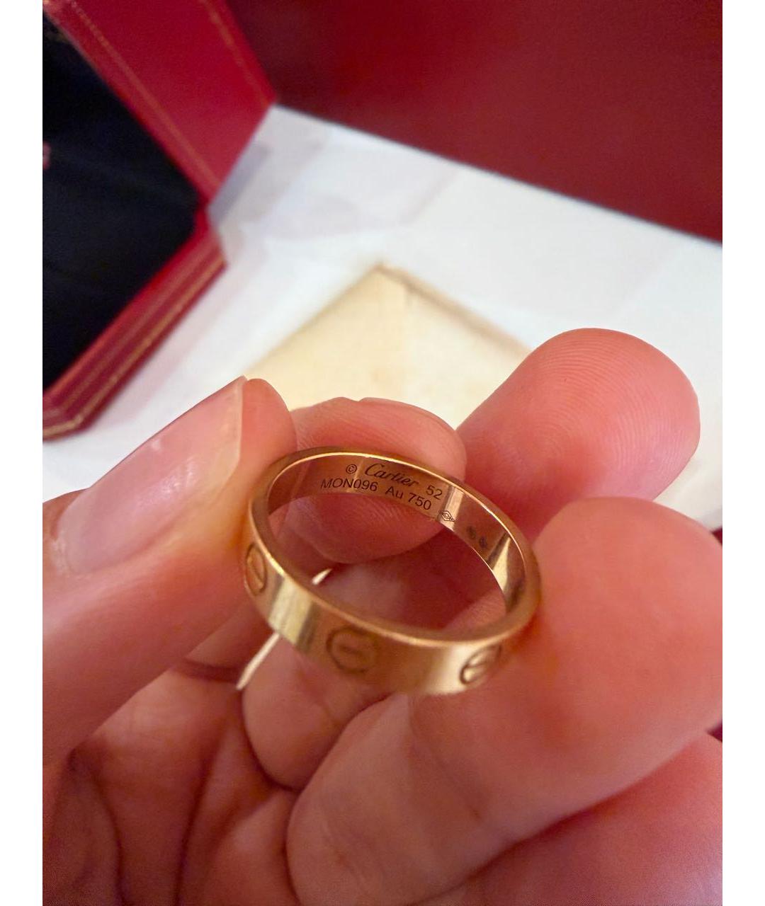 CARTIER Золотое кольцо из желтого золота, фото 2