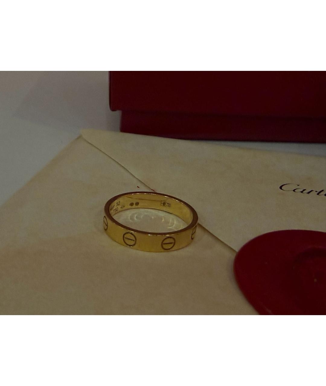CARTIER Золотое кольцо из желтого золота, фото 5