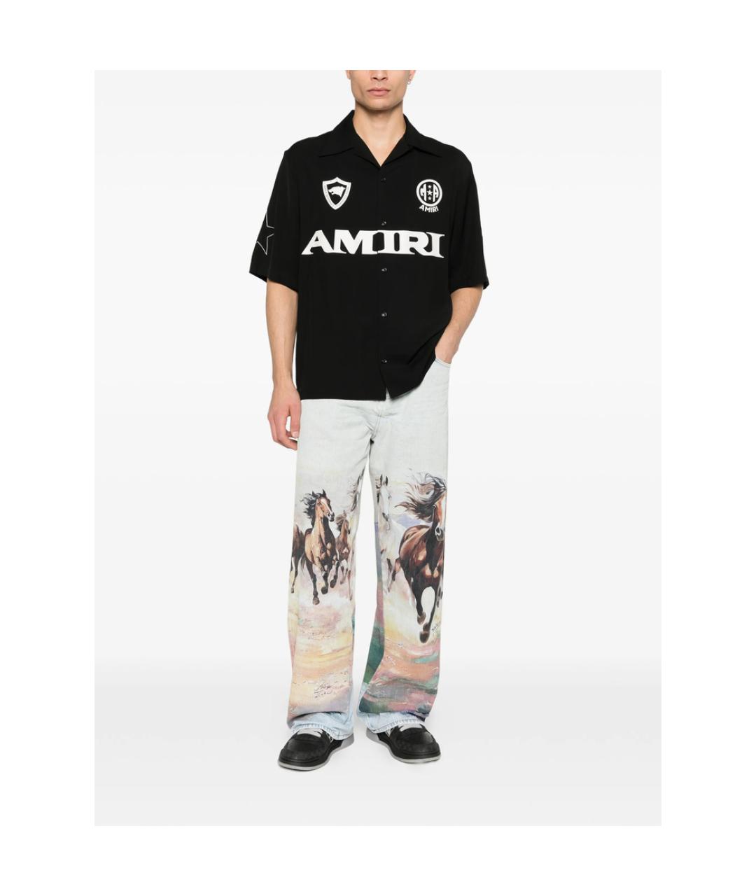 AMIRI Черная кэжуал рубашка, фото 3
