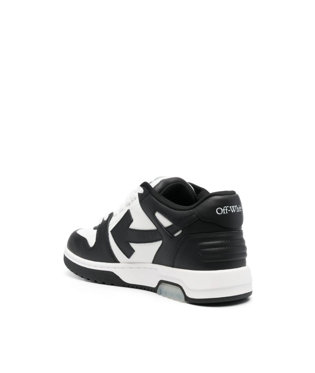 OFF-WHITE Белые синтетические низкие кроссовки / кеды, фото 2