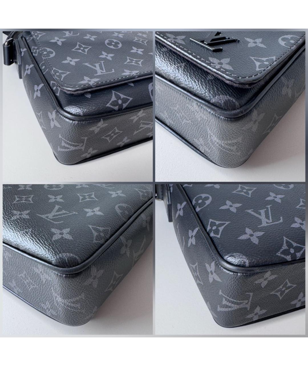 LOUIS VUITTON Черная сумка на плечо, фото 5