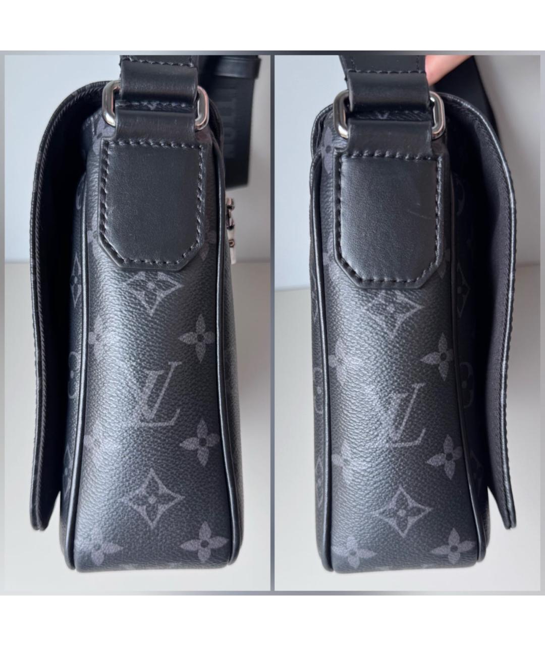 LOUIS VUITTON Черная сумка на плечо, фото 4