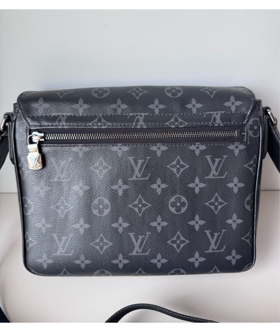 LOUIS VUITTON Черная сумка на плечо, фото 3