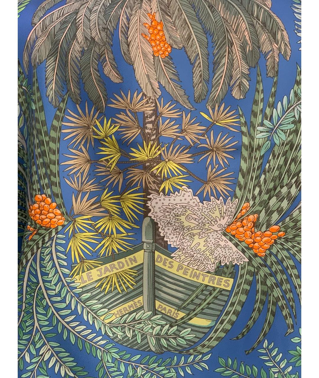 HERMES Мульти шелковая туника, фото 7