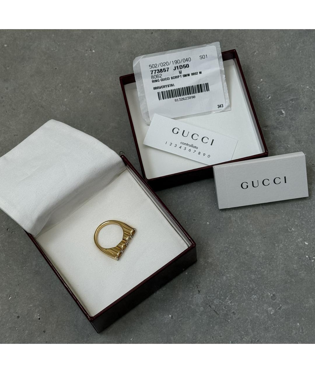 GUCCI Золотое кольцо, фото 9