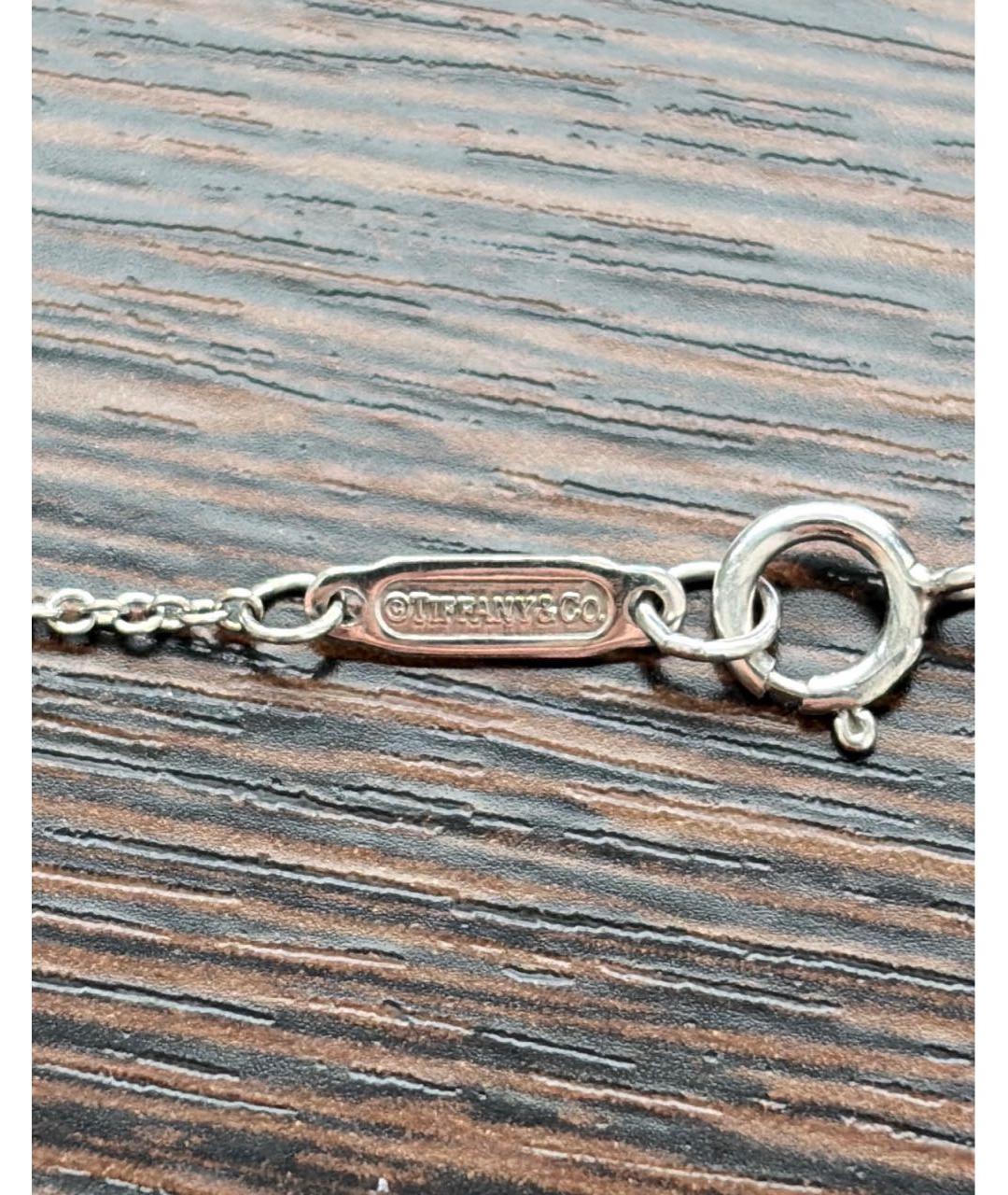 TIFFANY&CO Серебряная цепочка из белого золота, фото 5