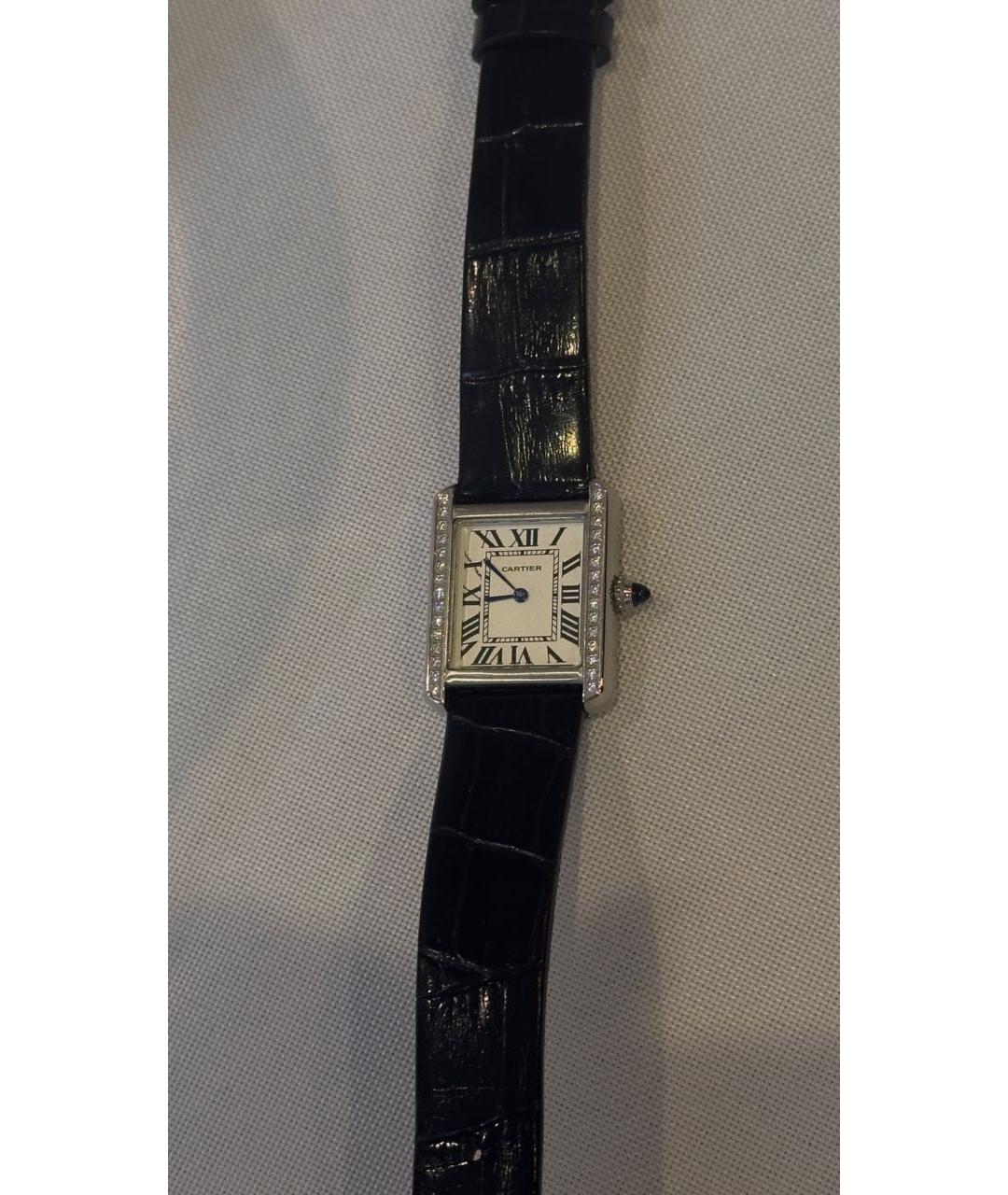 CARTIER Белые часы, фото 6