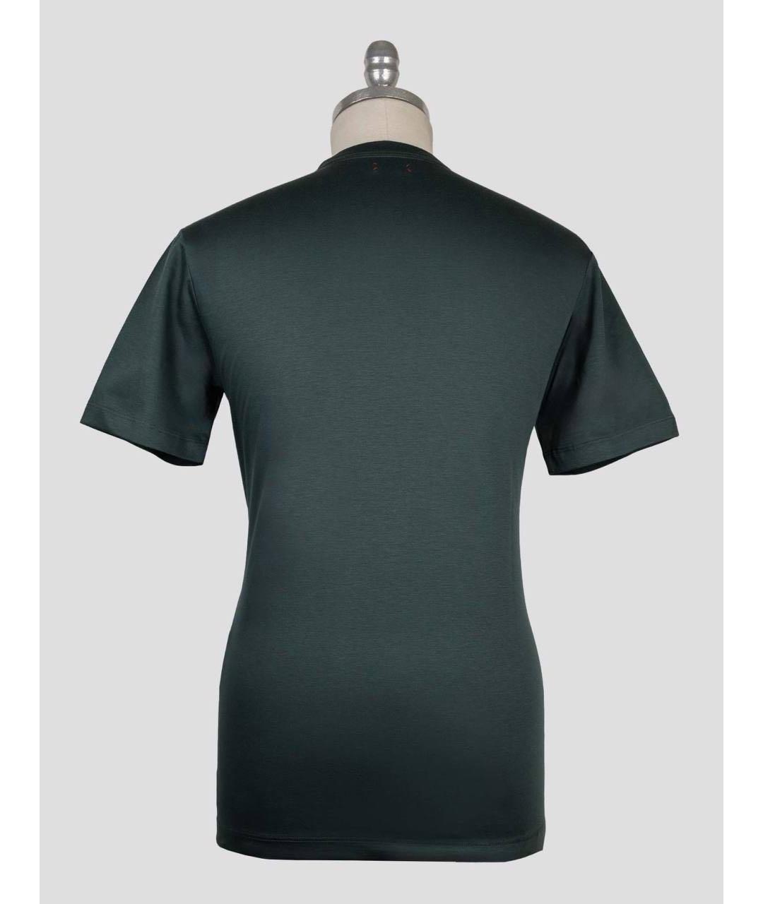 KITON Зеленая хлопковая футболка, фото 2