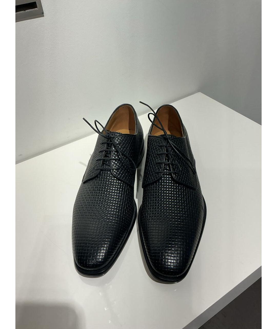 HUGO BOSS Черные кожаные туфли, фото 2