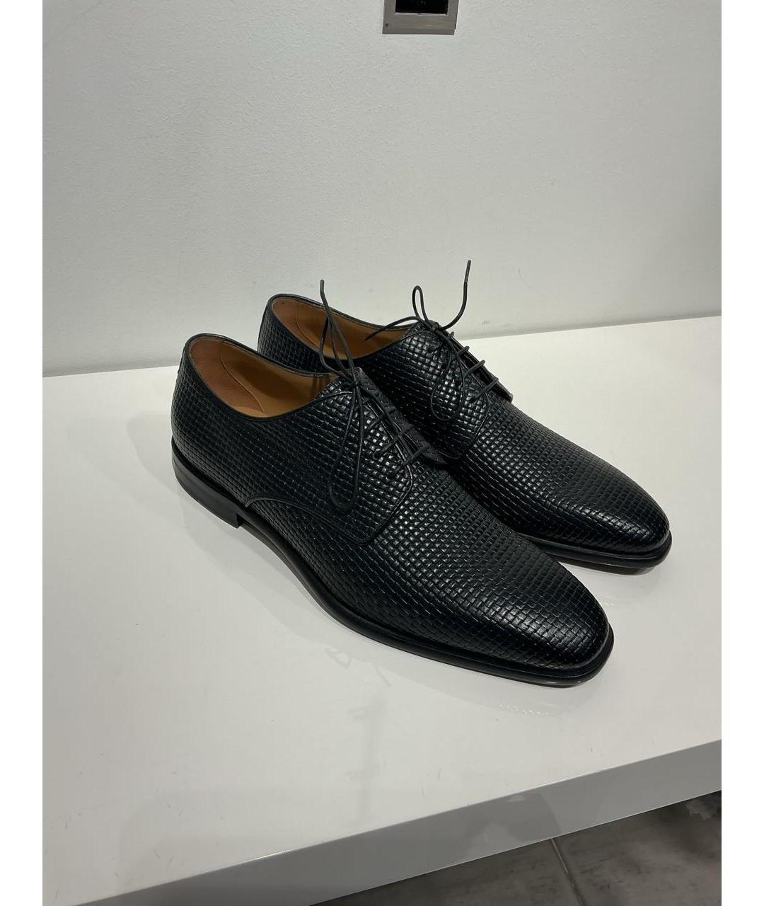 HUGO BOSS Черные кожаные туфли, фото 4